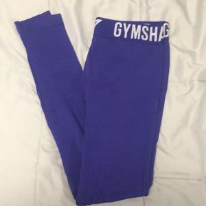 Purple gymshark leggings